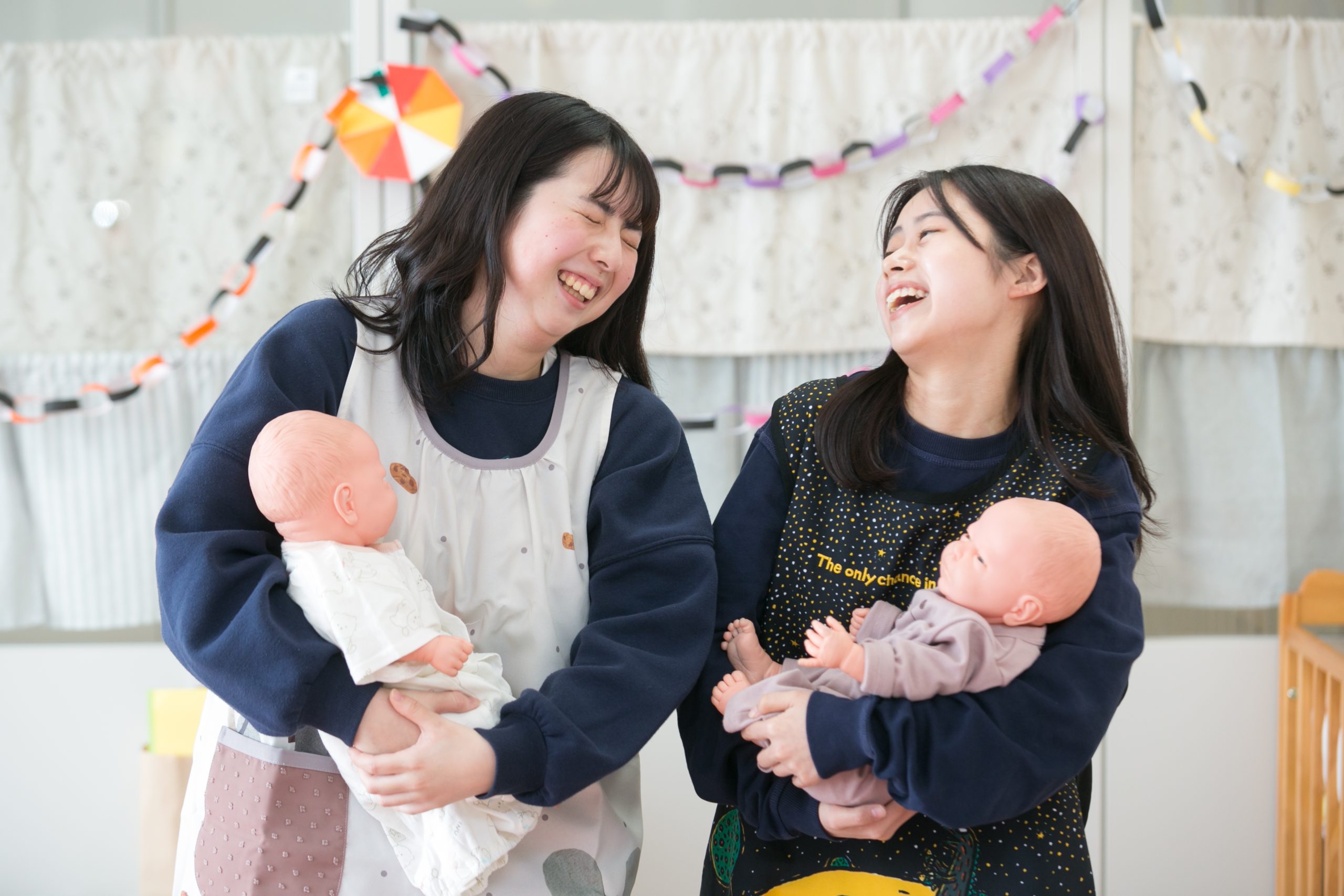 赤ちゃんのお世話体験