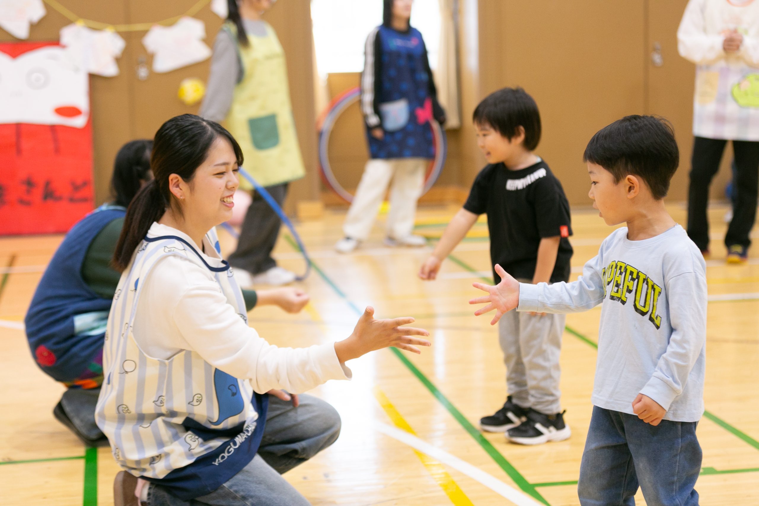 あそび授業体験　『なんでもバスケット』
